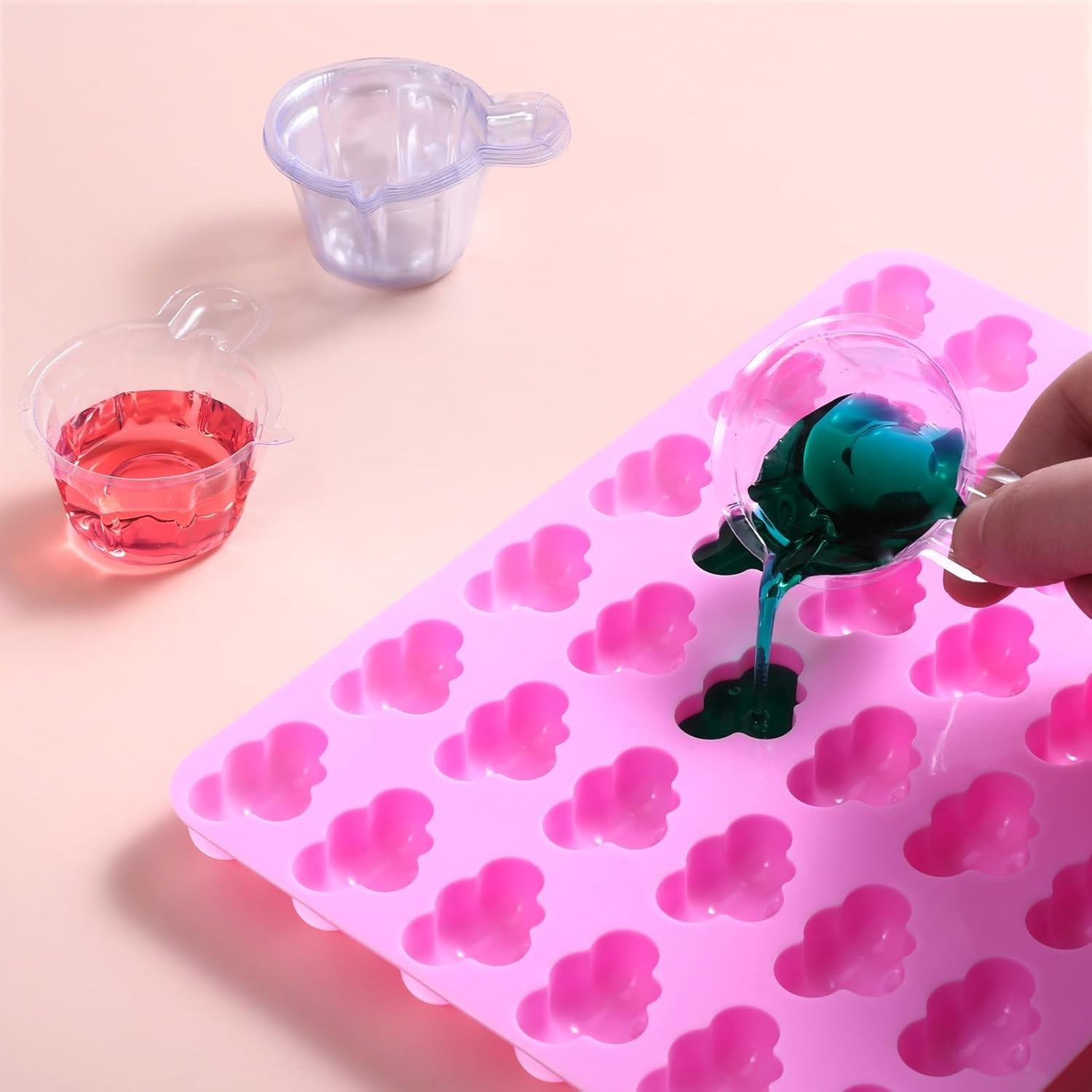 Precision 40ml Disposable Mixing Cups – 150pcs for Mixing Resin & Paint