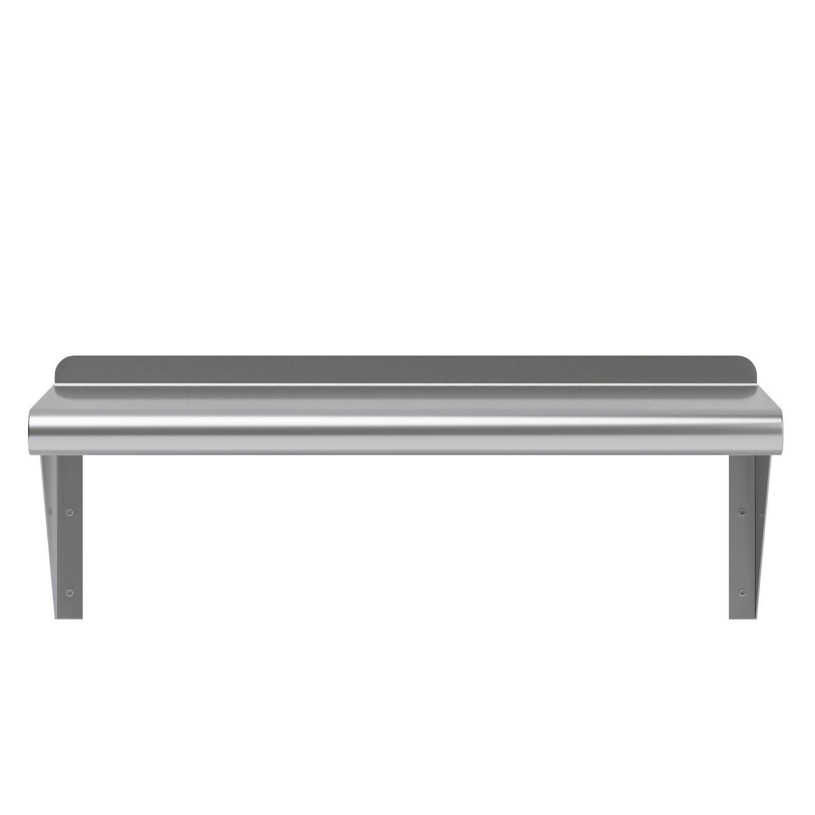 10 in. x 24 in. Stainless Steel Wall Shelf