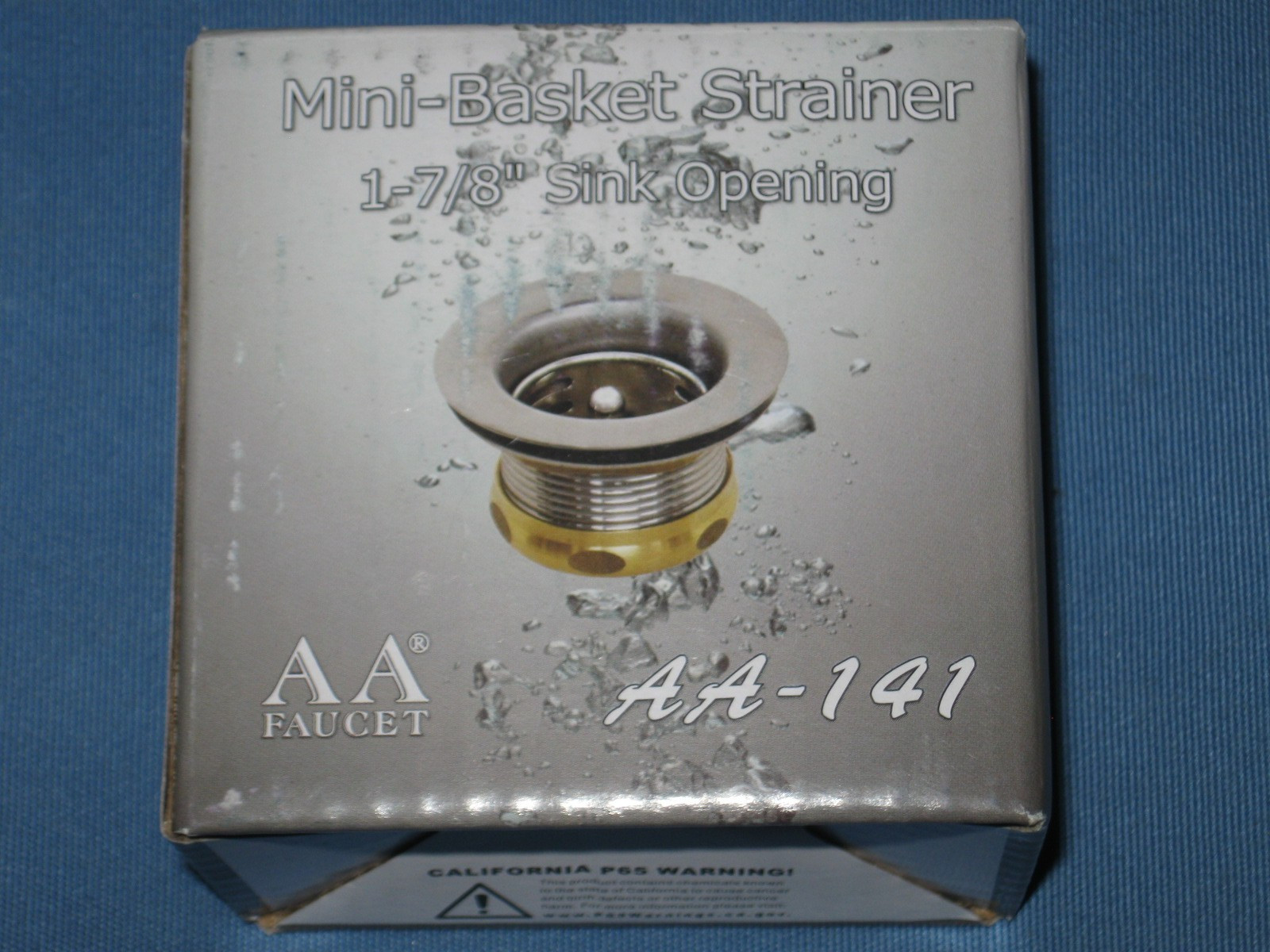 Mini-Basket Strainer 1-7/8″ Opening AA Faucet # AA-141 UPC: 691014418495