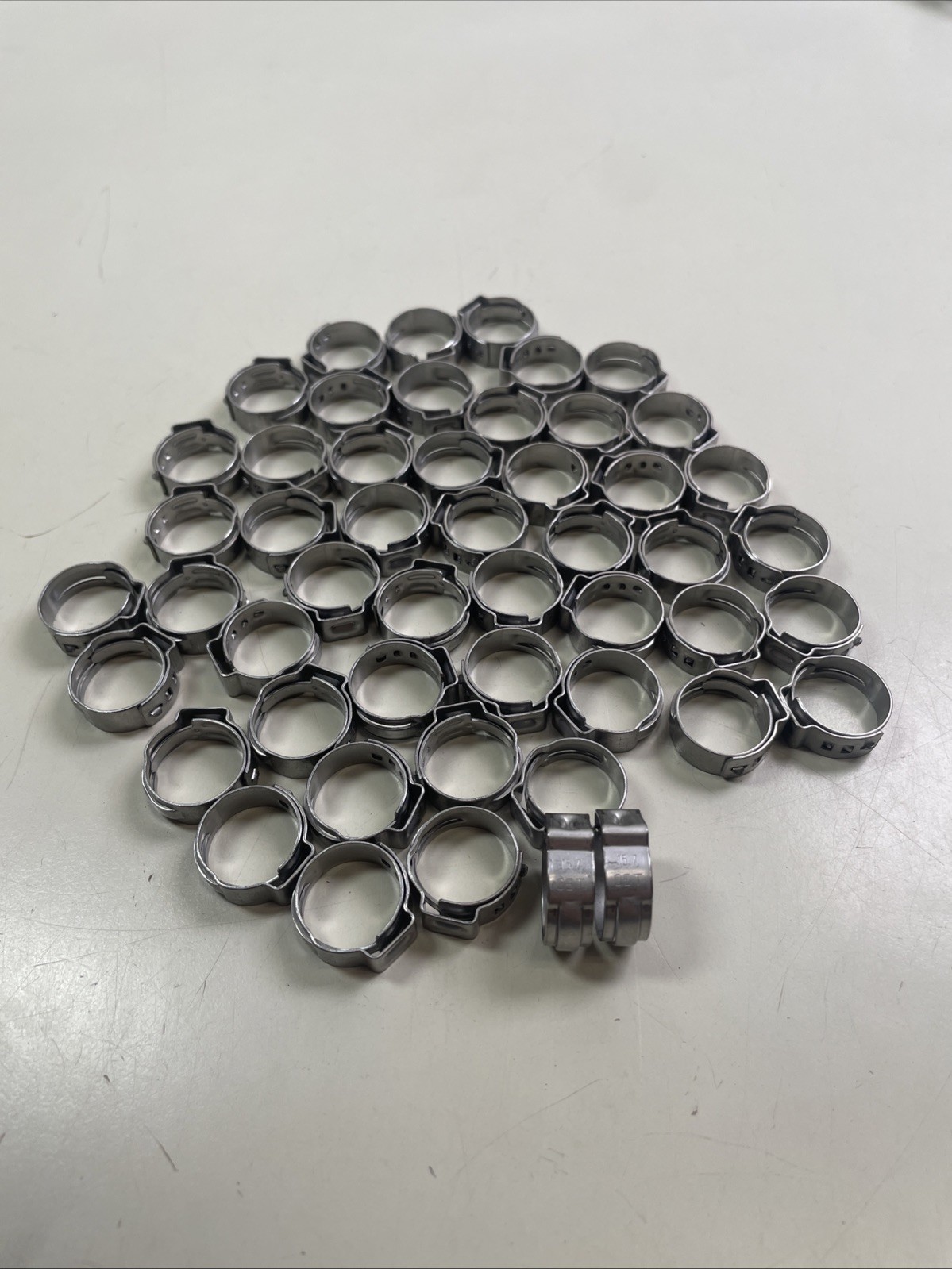 Oetiker 15.7mm Beverage Clamps. Bag of 50pcs.