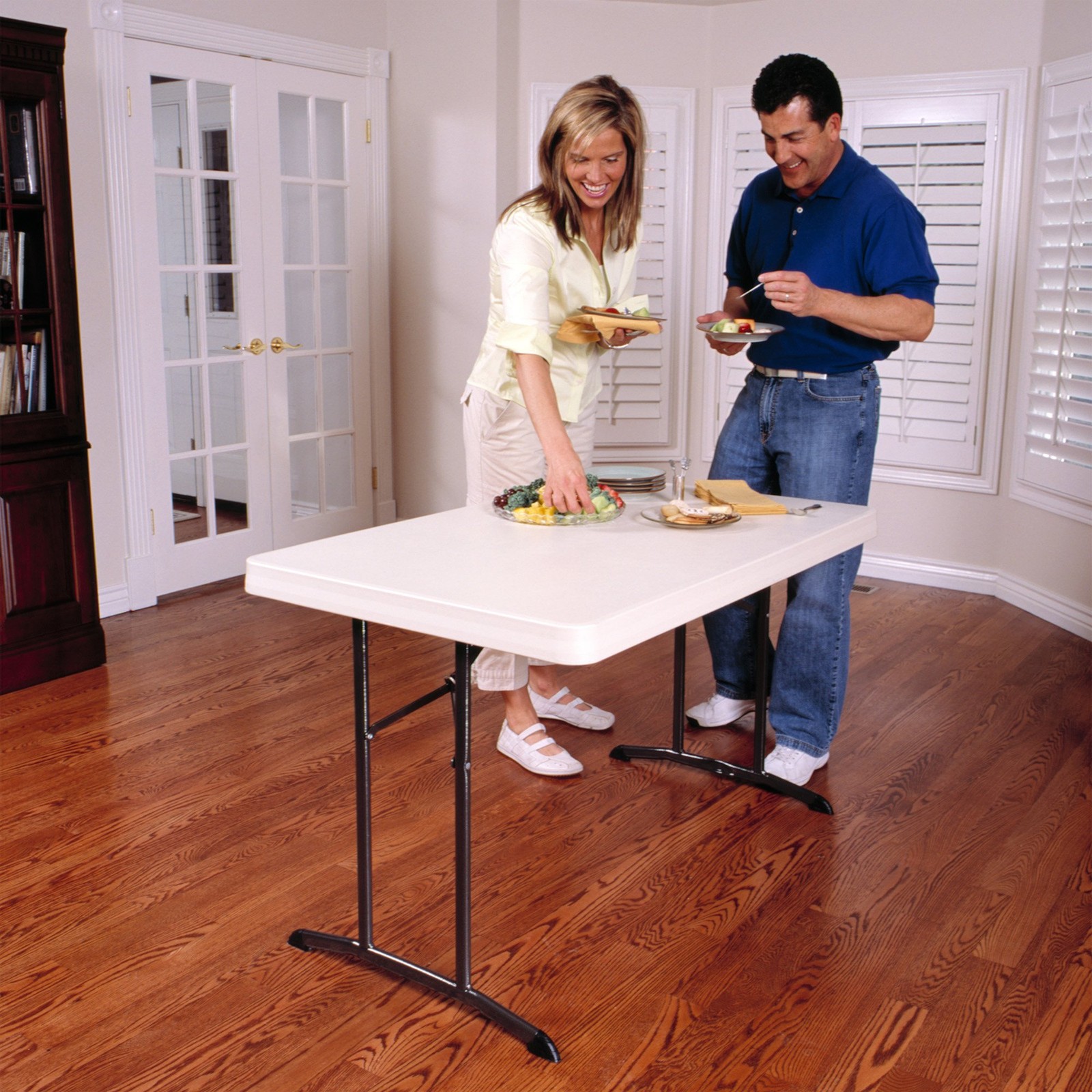 Lifetime 80568 48 X 30 Wide Folding Utility Table 1