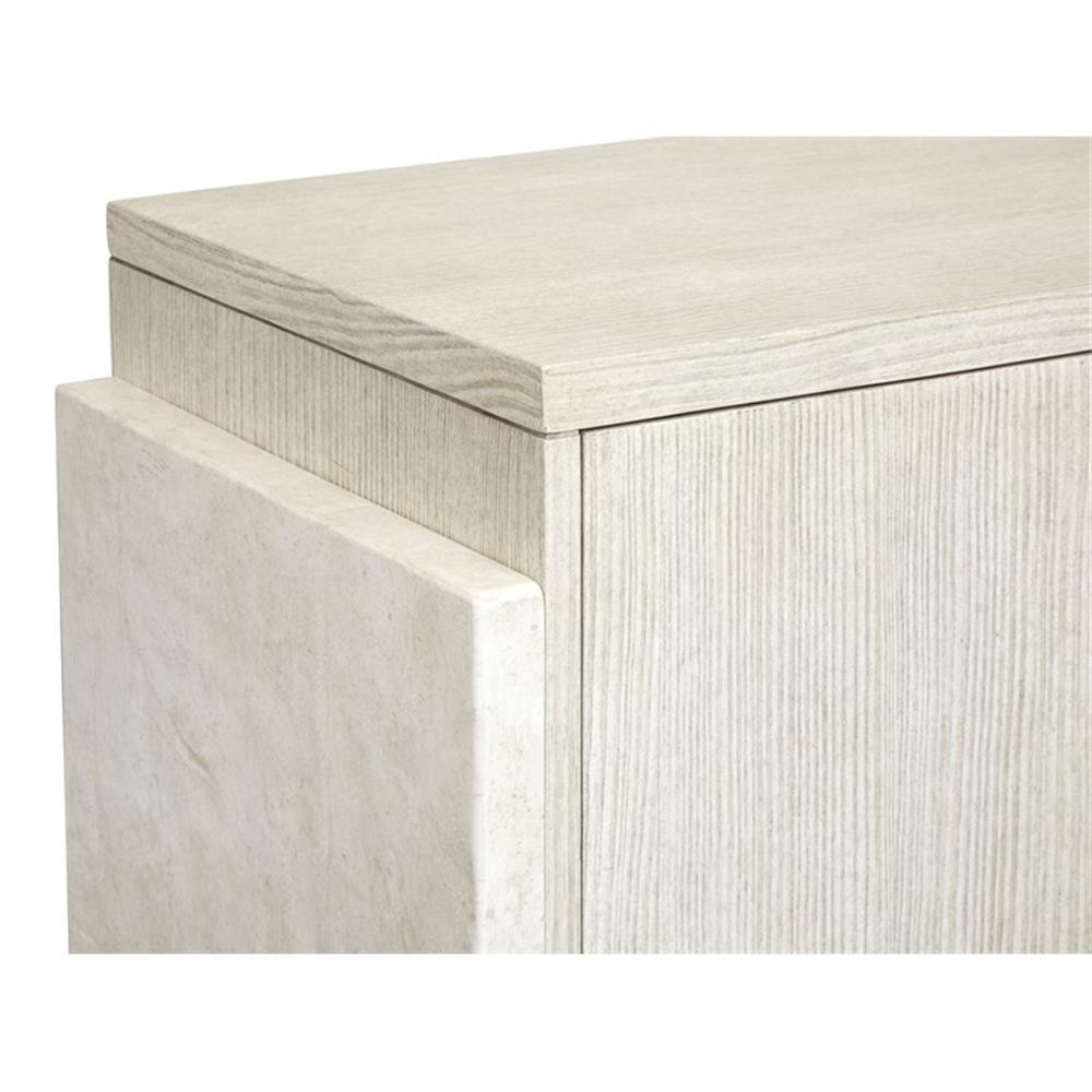 Bowery Hill Server in Misty Cloud With Wine Storage and 150 lb Capacity