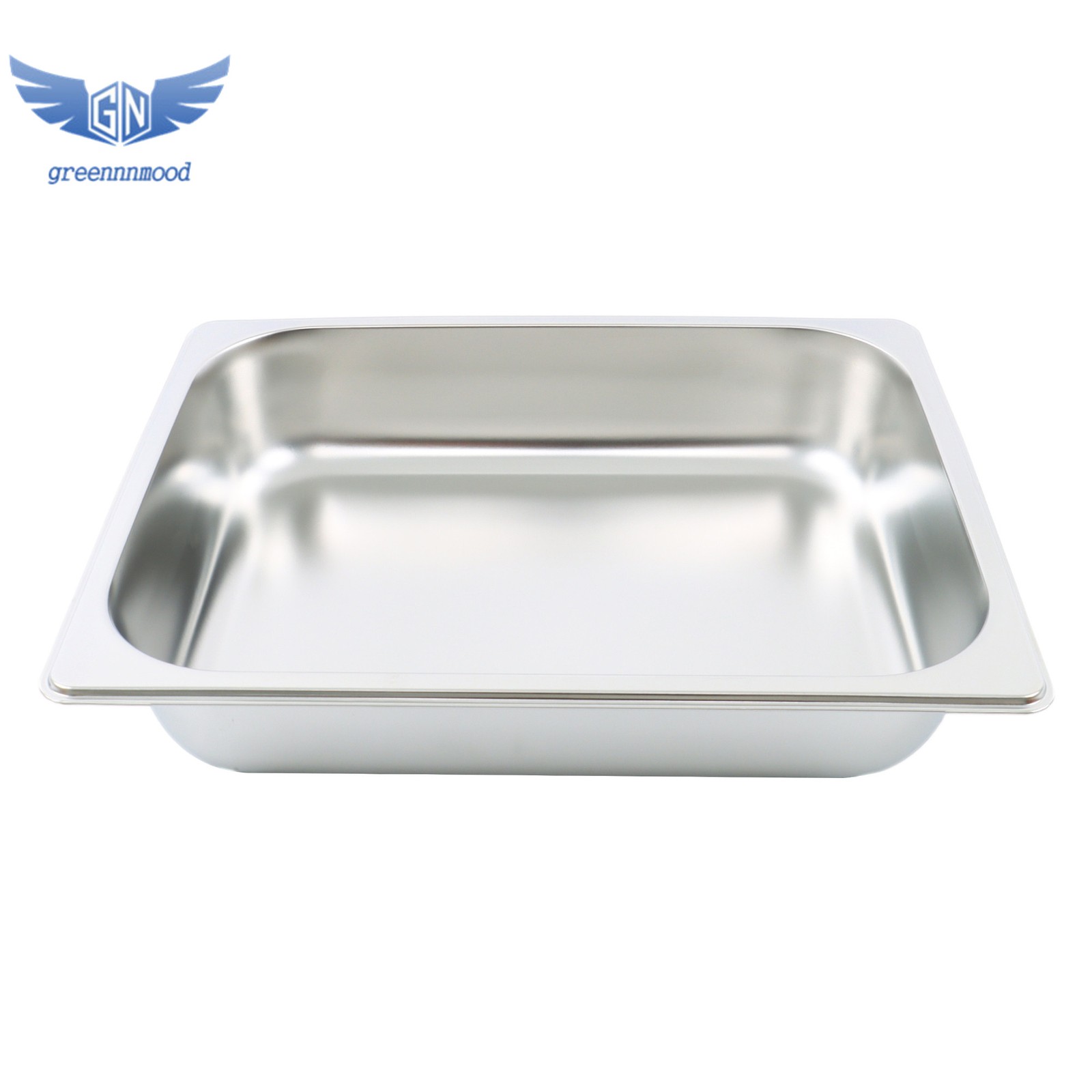 4Pcs 2.5″ Deep 1/2 Size Pans Catering Storage Metal Steamer food Catering Trays