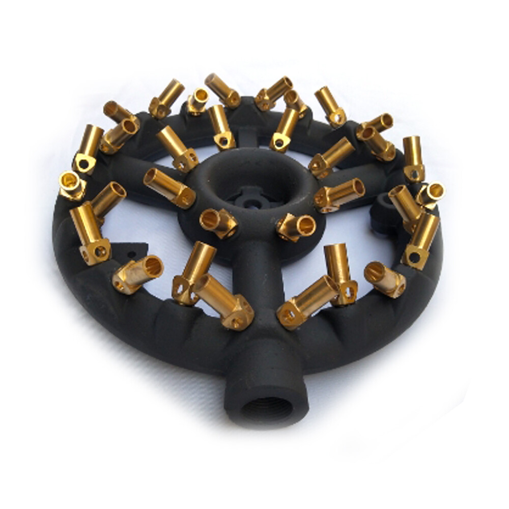 32-Tip Jet Burner 32 Tips Natural Gas Jet Burner Chinese Wok Range Pot Burner US