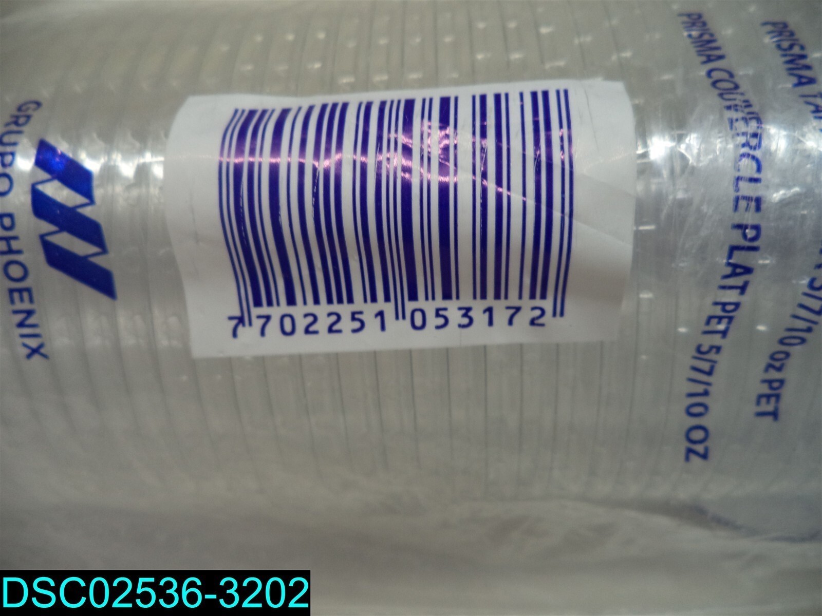 QTY=1000: GRUPO PHOENIX PRISMA PET DRINK CUP FLAT LID 10OZ