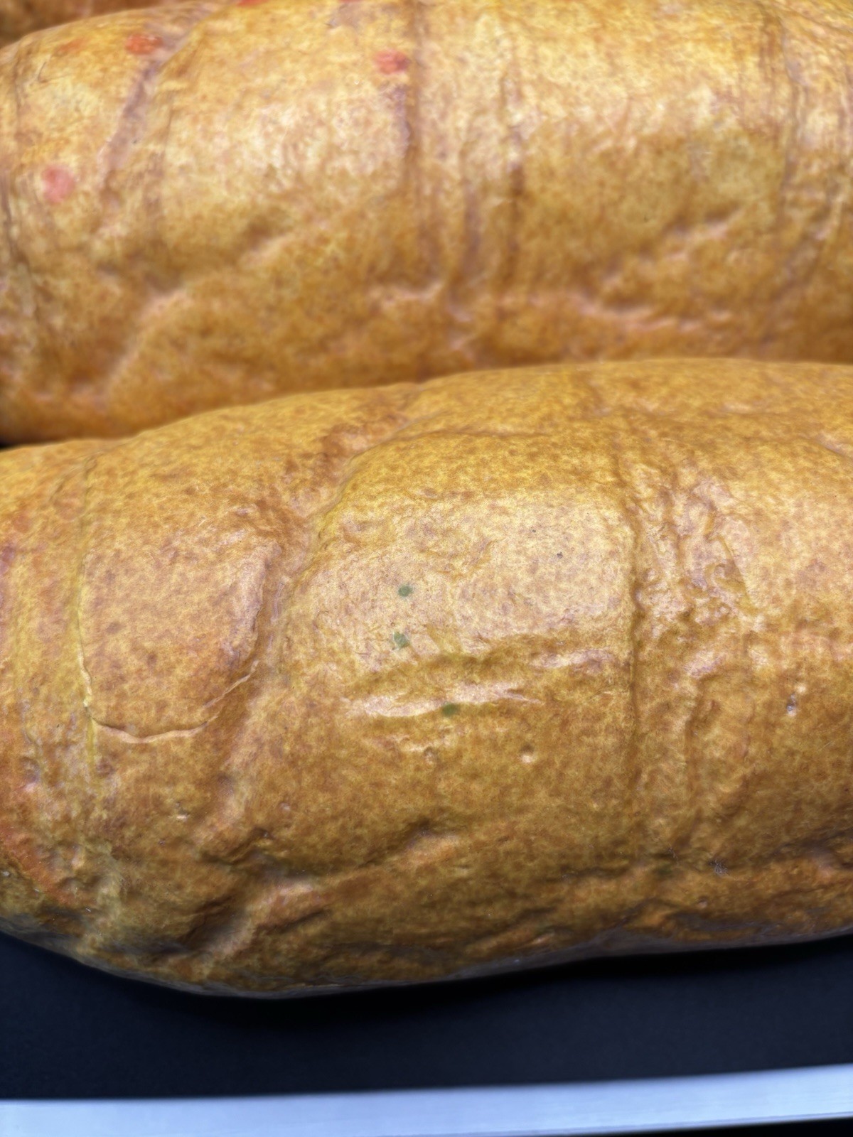 Set of 3 Realistic 12” Fake Bread Loaves – Sub Hoagie Foam Display Food Props