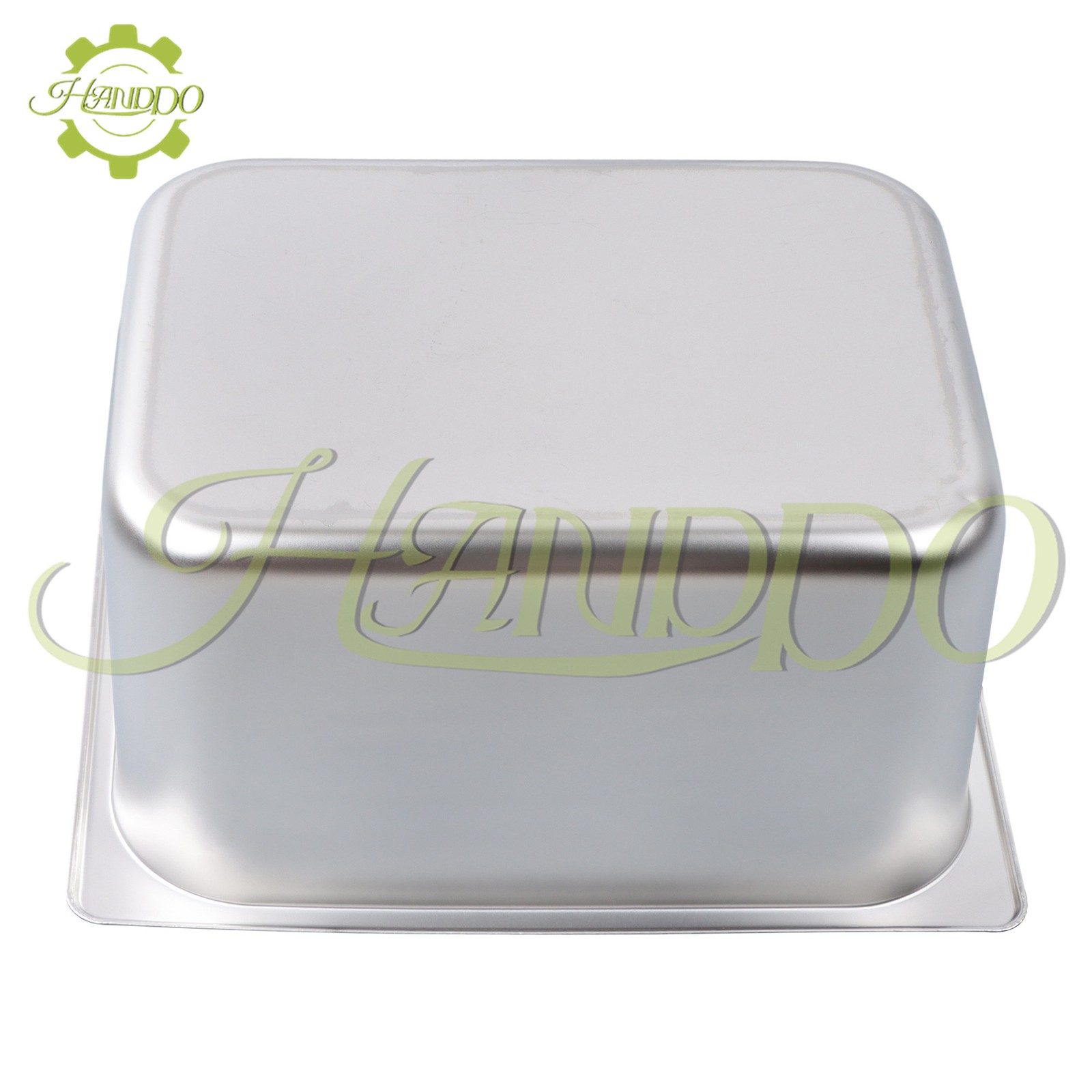 4Pack 1/2 Size 6″ Deep Stainless Tray Storage Container for Restaurant with Lid