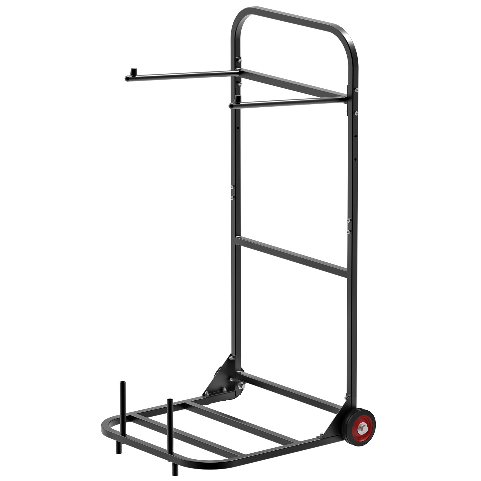VEVOR Folding Chair Rack Cart for 10 Chairs of 100 LBS Push-Style Chair Dolly