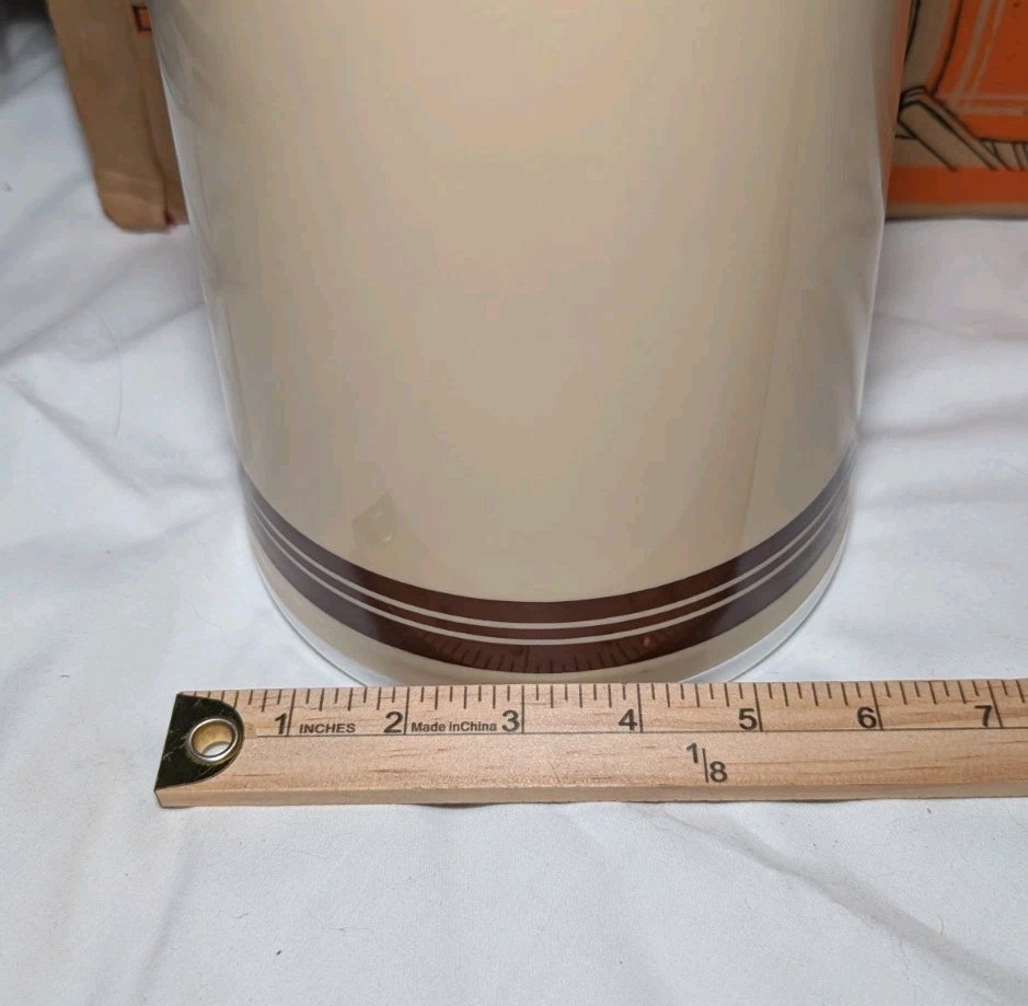 RAINBOW NATIONAL Unbreakable AIRPOT Coffee Drink Dispenser Hot Cold Liquids VTG
