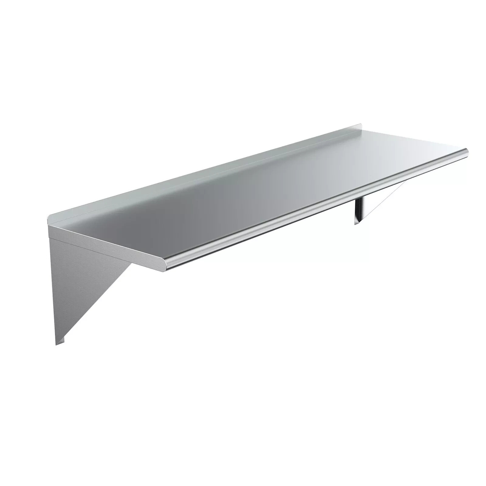 NSF Certified Commercial Kitchen Wall Shelf Stainless Steel Equipment 10″x72″