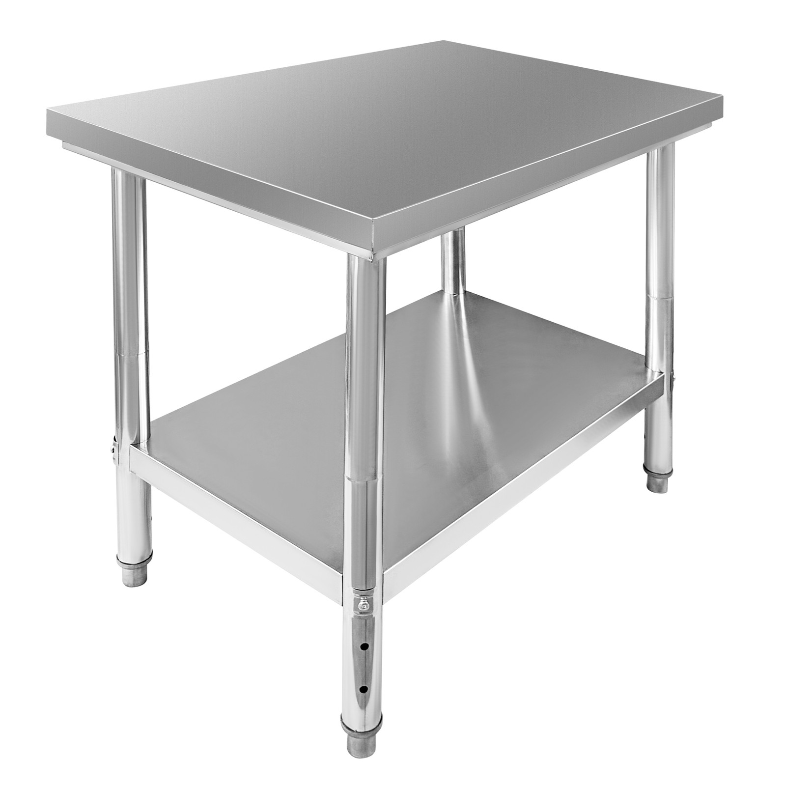 Commercial Kitchen Stainless Steel Prep & Metal Work Table 35.4×23.6×31.5″