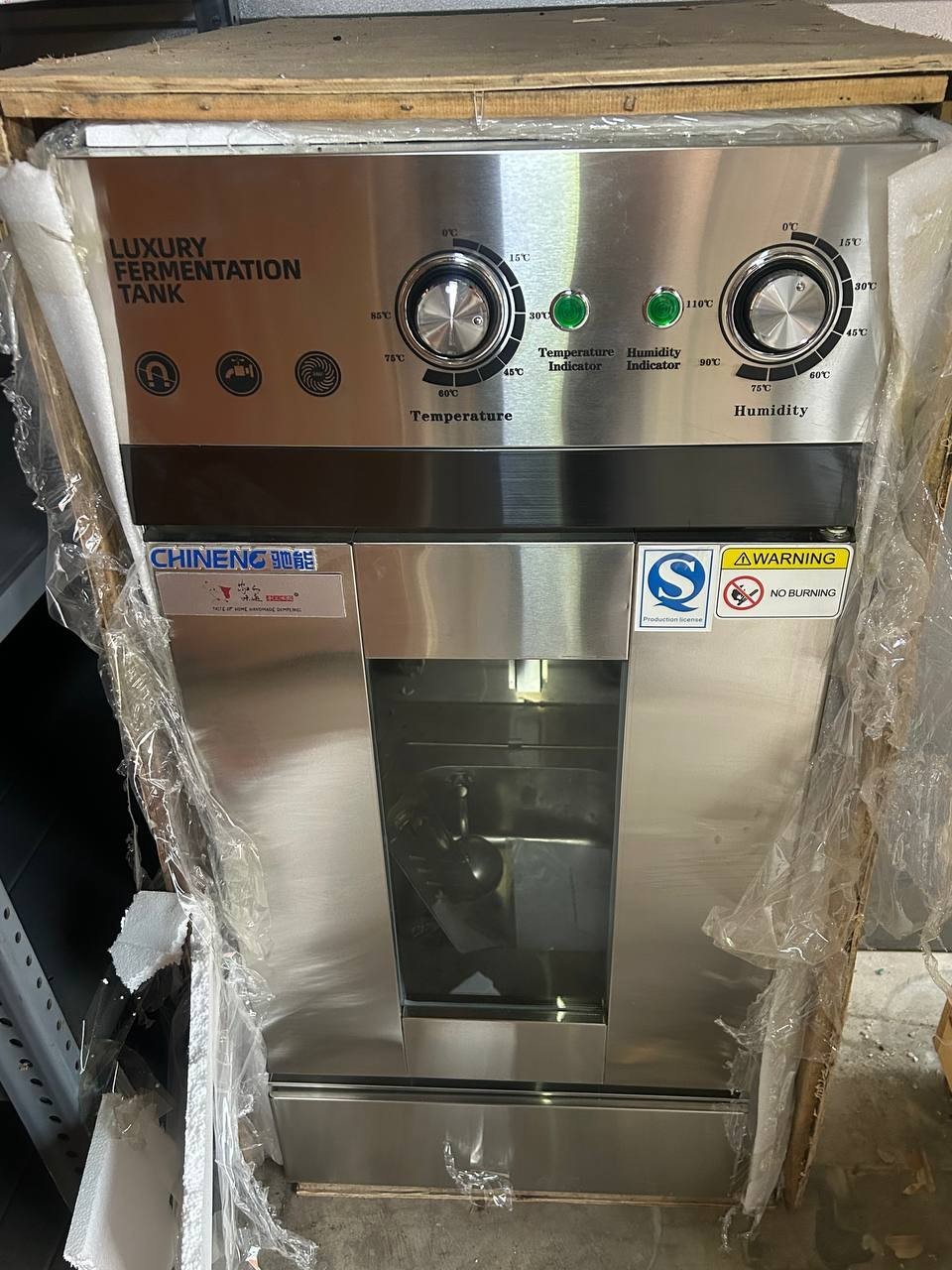 CHINENG Commercial Bread Proofer Fermentation Cabinet Humidity Control