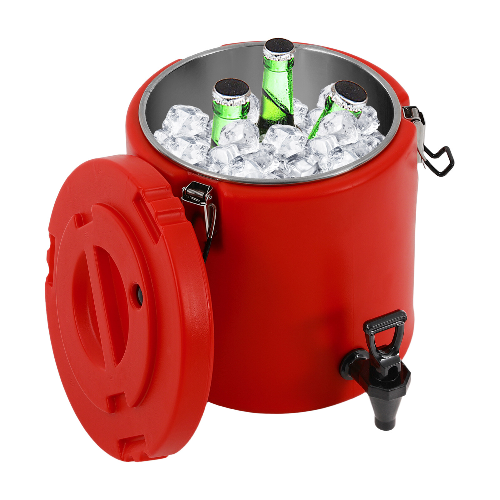 2.64 Gal Insulated Thermal Hot & Cold Thermal Coffee Airpot Beverage Dispenser