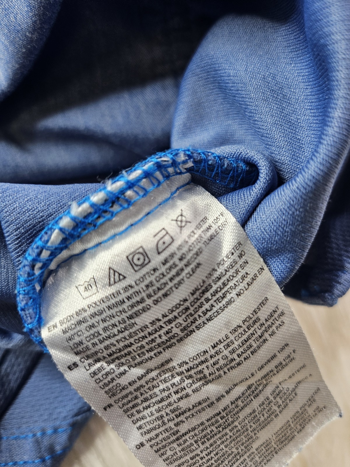 Chef Works Blue Sleeve Chef Shirt Full Front Zipper, SZ(XL) NWOT