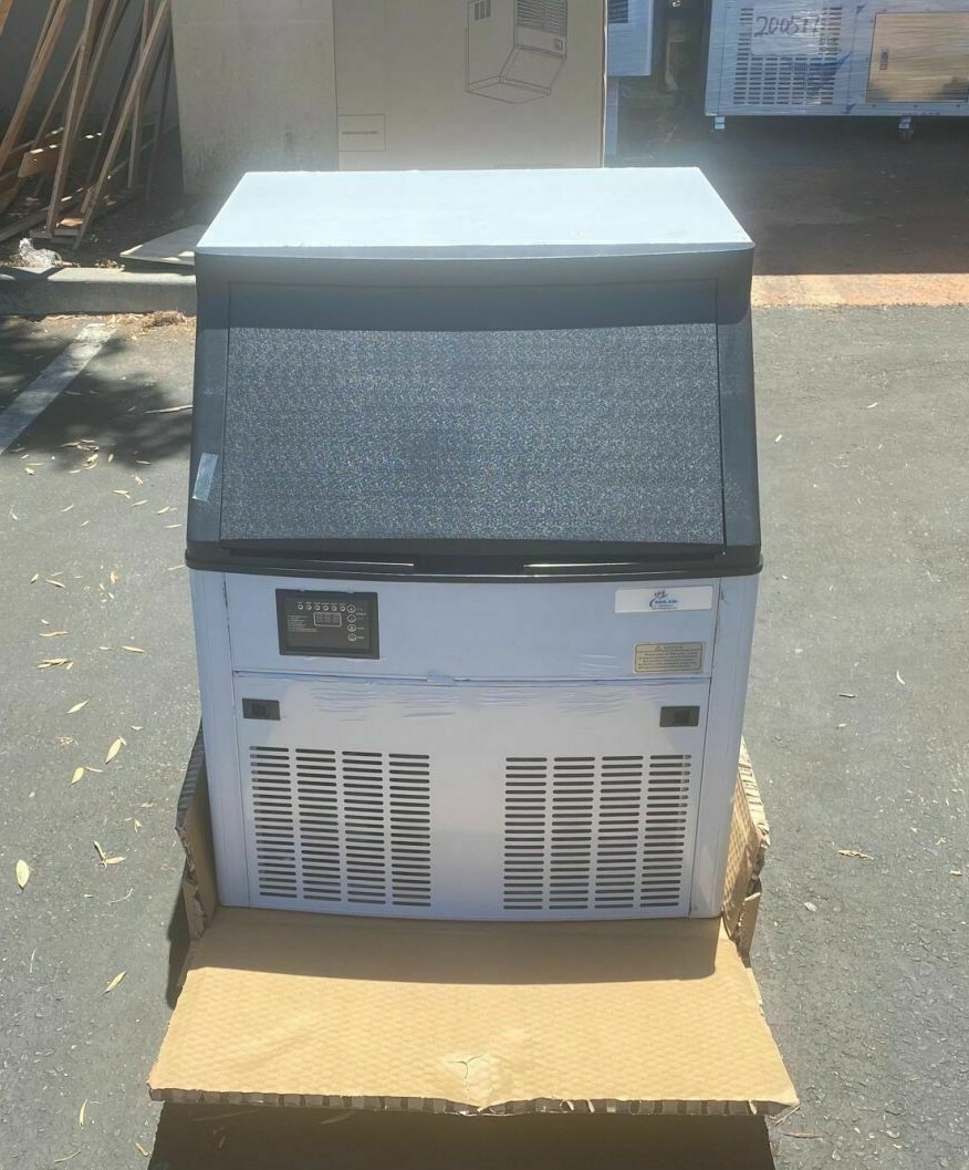NEW 289 LBS Commercial Ice Maker Stainless Steel Restaurant Ice Cube Machine NSF