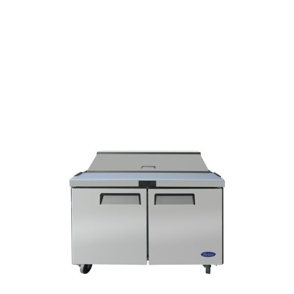 Atosa MSF8302GR 48″ 2 DOOR Sandwich Prep Refrigerator WITH 5 YEAR PARTS & LABOR!