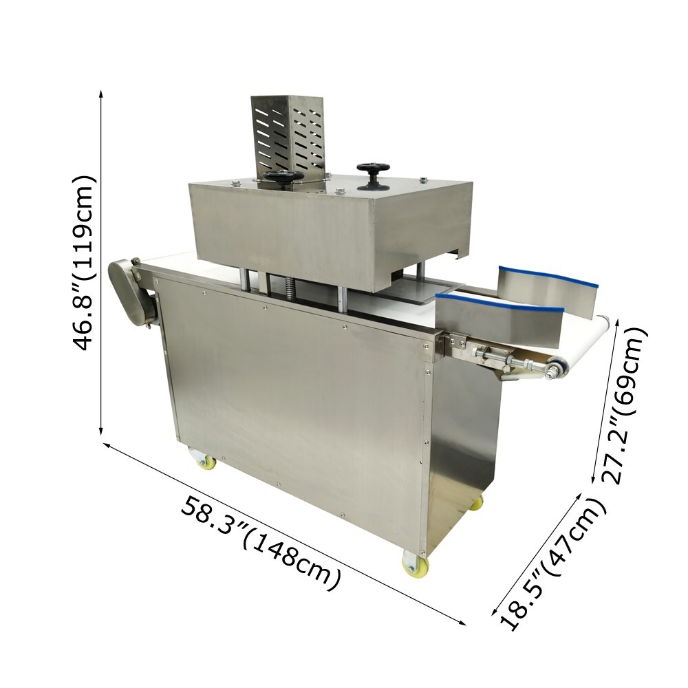 110V 370W Commercial Dough Rounder 10-200g Baller Automatic Shaping Machine