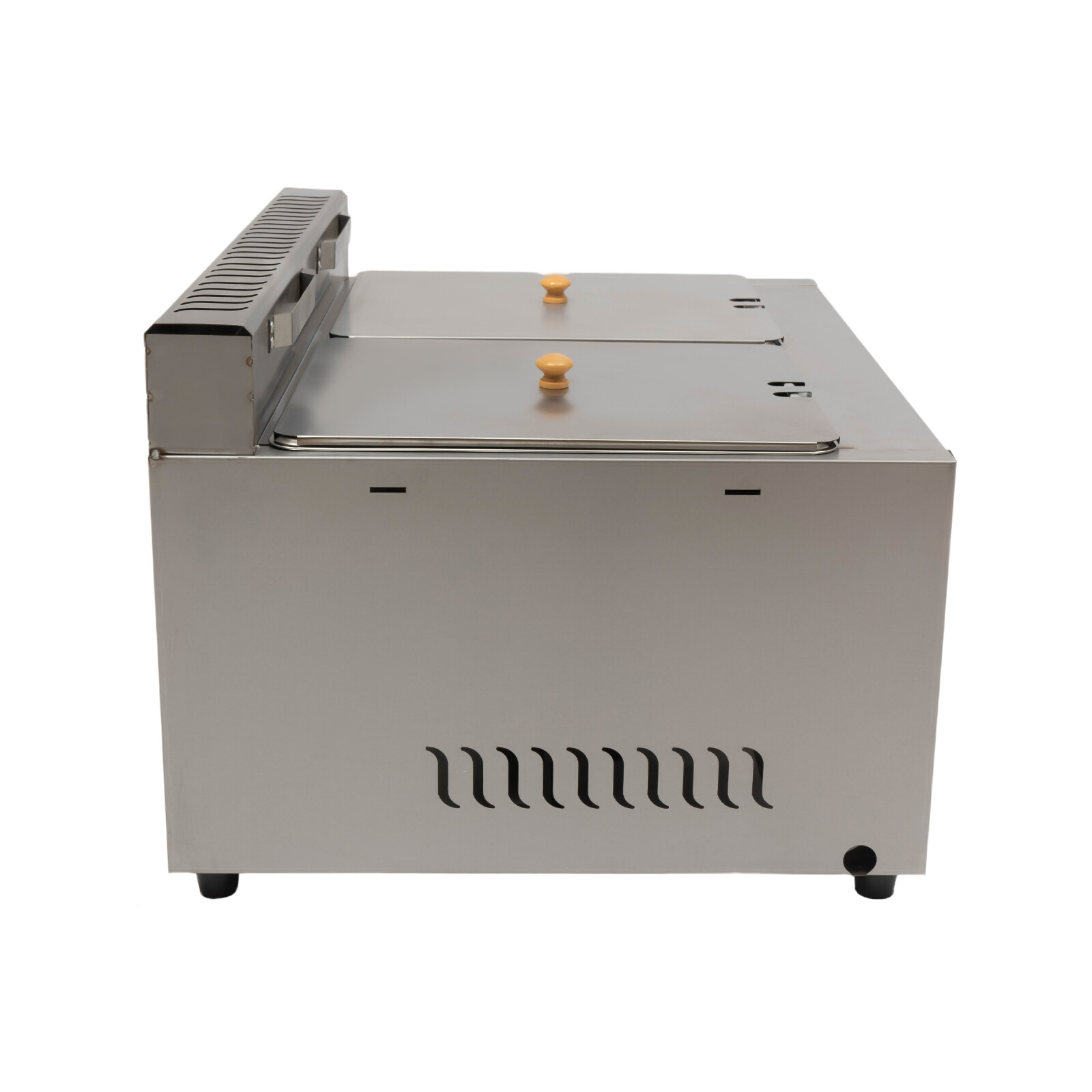 Commercial Countertop 2 Gas Fryer Deep Fryer Propane(LPG) Stainless Steel 12L