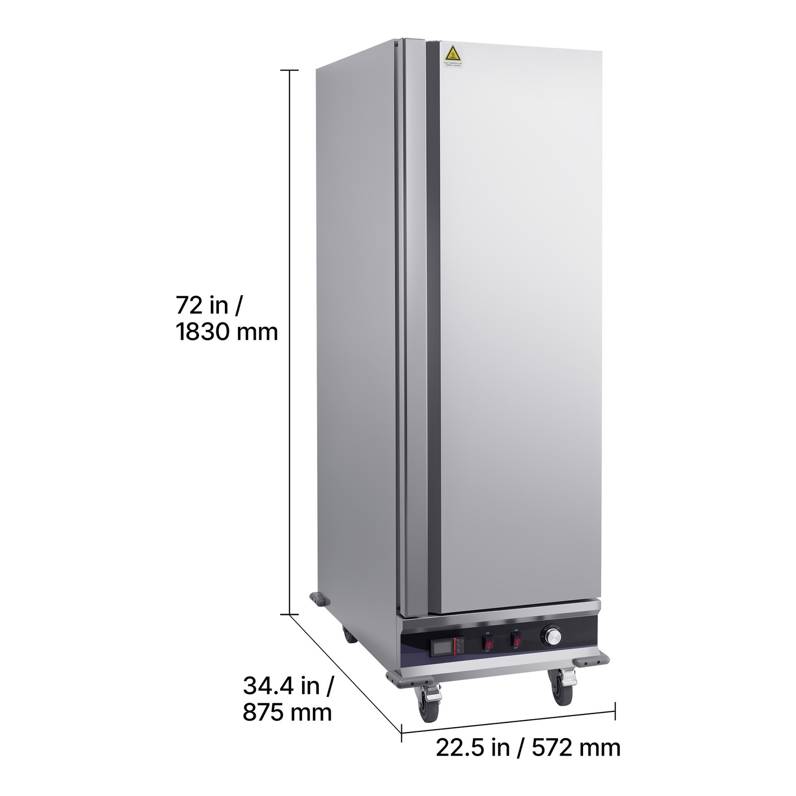 Uimoso Hot Box Food Warmer Electric Food Warmer Cabinet with 16 Tiers