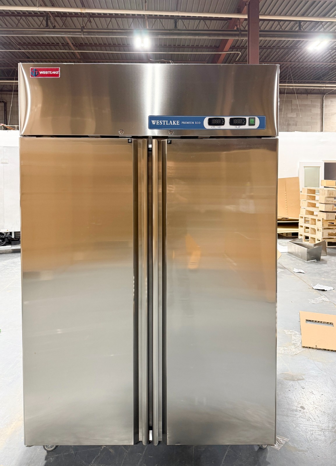 WESTLAKE 48″ 2-Door Commercial Refrigerator Freezer Combo – DENTS