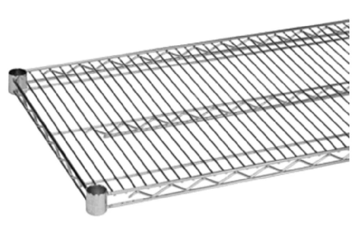 Thunder Group CMSV1248 48 Inch Chrome Wire Shelving