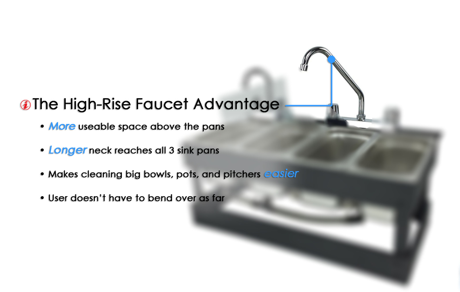 Portable Sink Mobile Concession, 4 Compartment sink, Table Top Sink