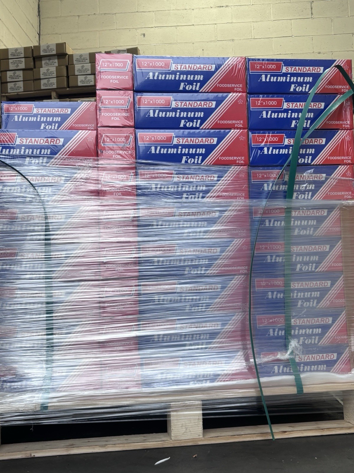 Standard Heavy Duty Aluminum foil roll 12 x 1000