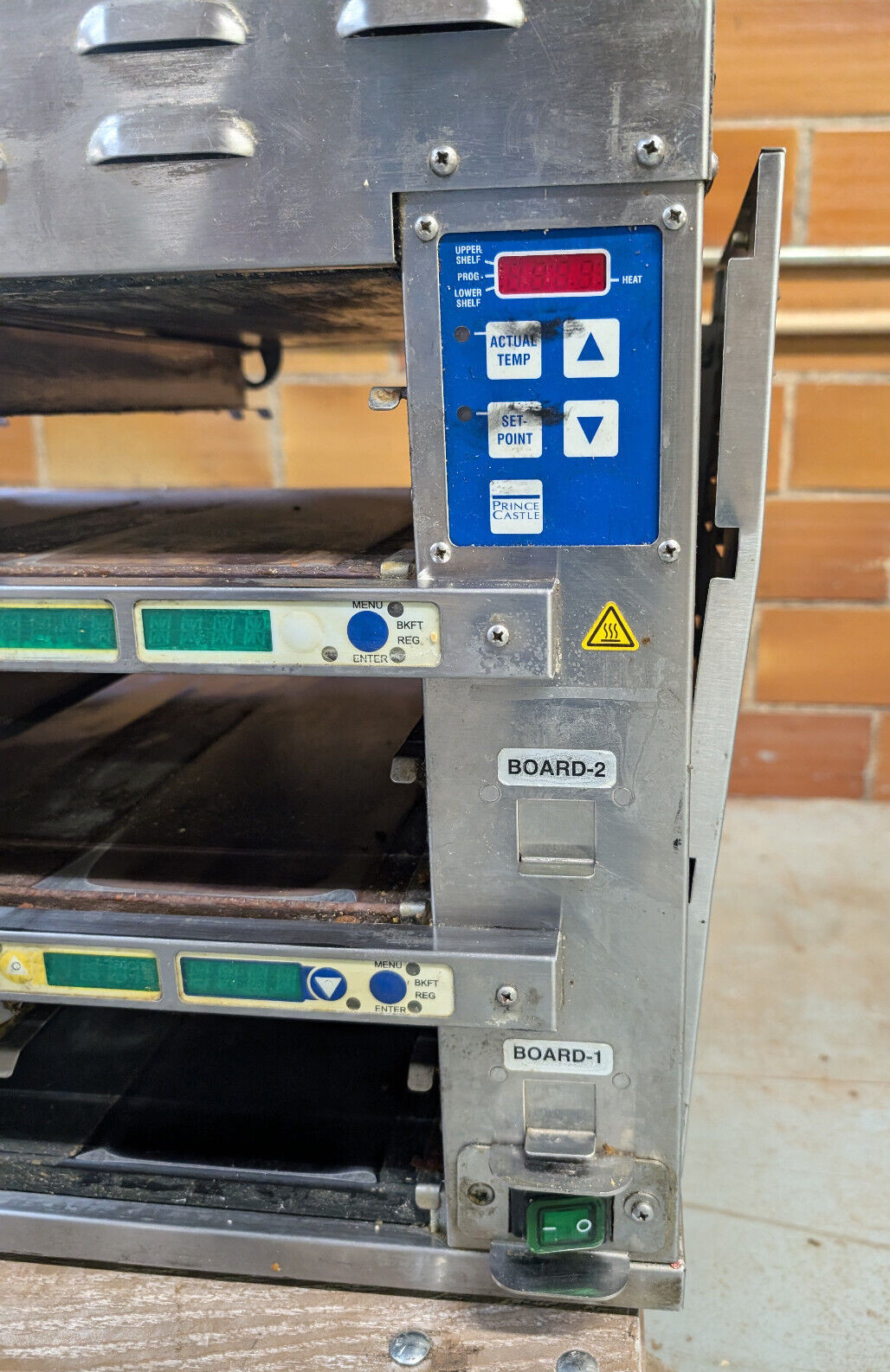 Prince Castle DHB-BK34AE Adjustable Temp. Hot Holding Cabinet, 3 Shelves