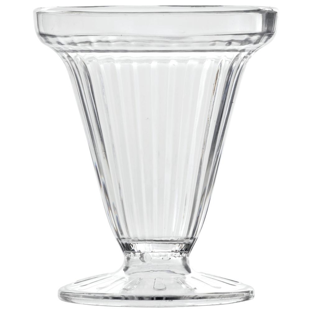 HUBERT Plastic Sundae Dish 6 oz, Case of 12