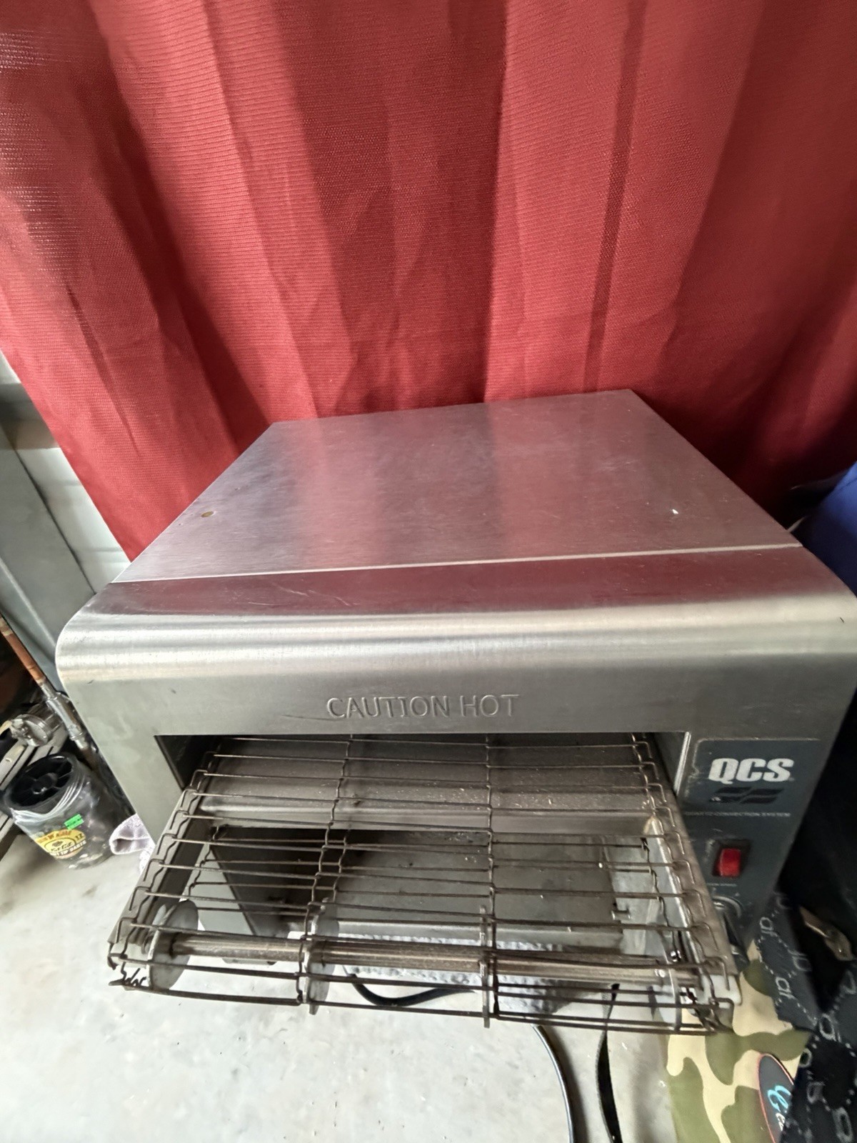 Star Holman QCS-1-350C Conveyor Countertop Toaster 350 Slices/Hr 120V