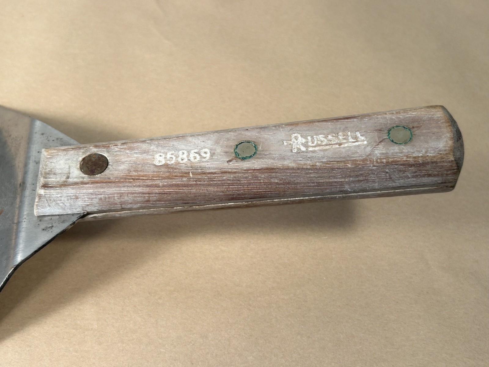 Dexter/Russell USA 85869 XLarge 6X5 In Blade Wood Handle Spatula Griddle Flipper