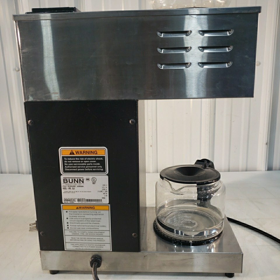 BUNN VPR 33200-0000 2 Pots & 2 Hot Plates- MISSING FILTER HOLDER
