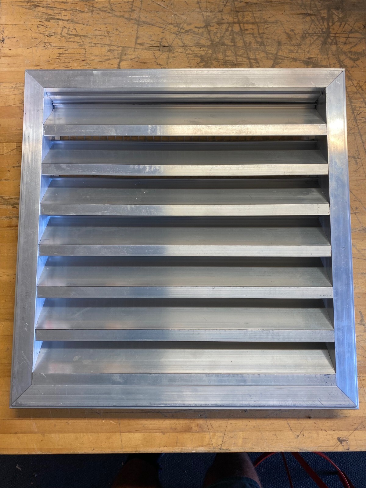 Aluminum vent screen commercial int 18 x 18 – exterior 20 x 20 LLoyd industries