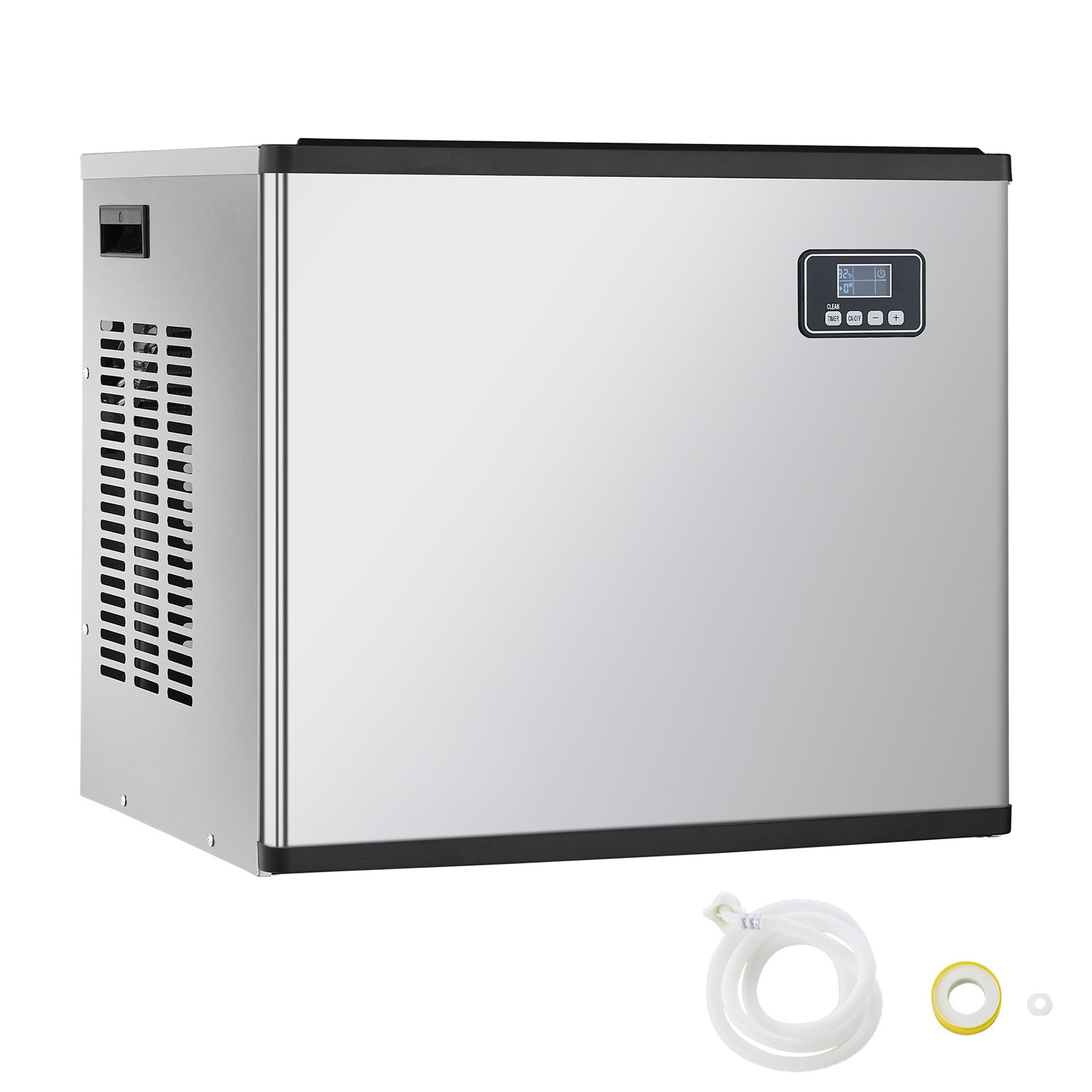 Commercial Ice Maker Machine – Head 360 lbs/Day Self-Cleaning Ice Machine