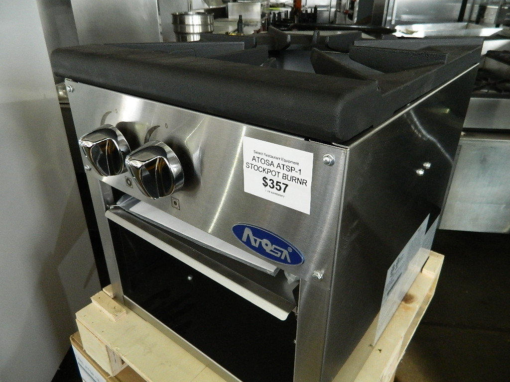 ATOSA ATSP-18 NATURAL GAS STOCK POT RANGE BRAND NEW 1 YEAR WARRANTY