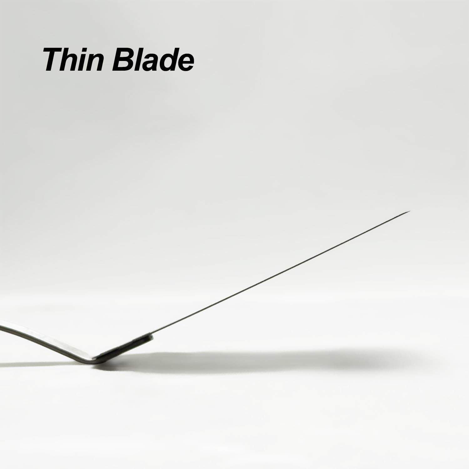 Stainless Steel Flexible Spatula Solid Turner, XiaoZu Thin X’ Large, Sliver