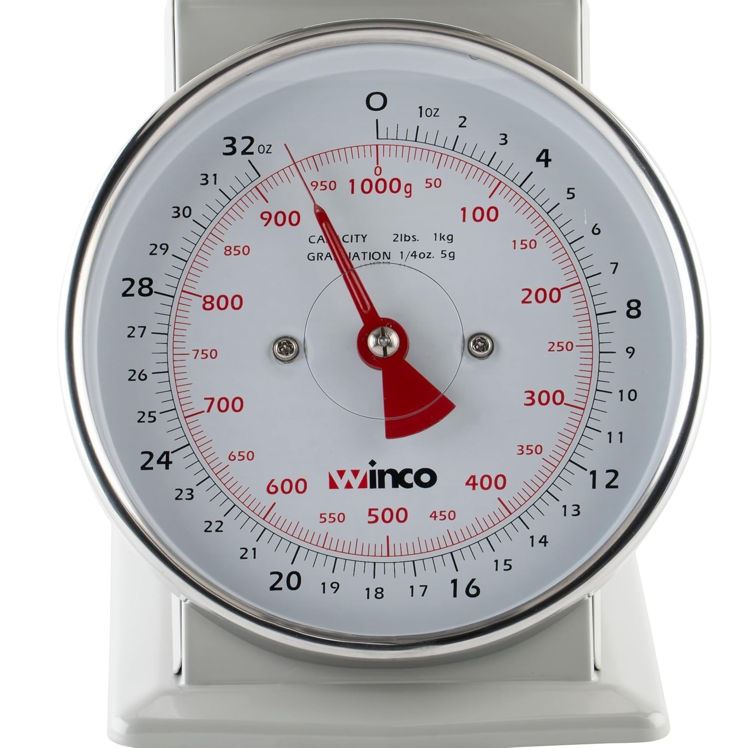 Analog Receiving Scale with Dial, 6.5″