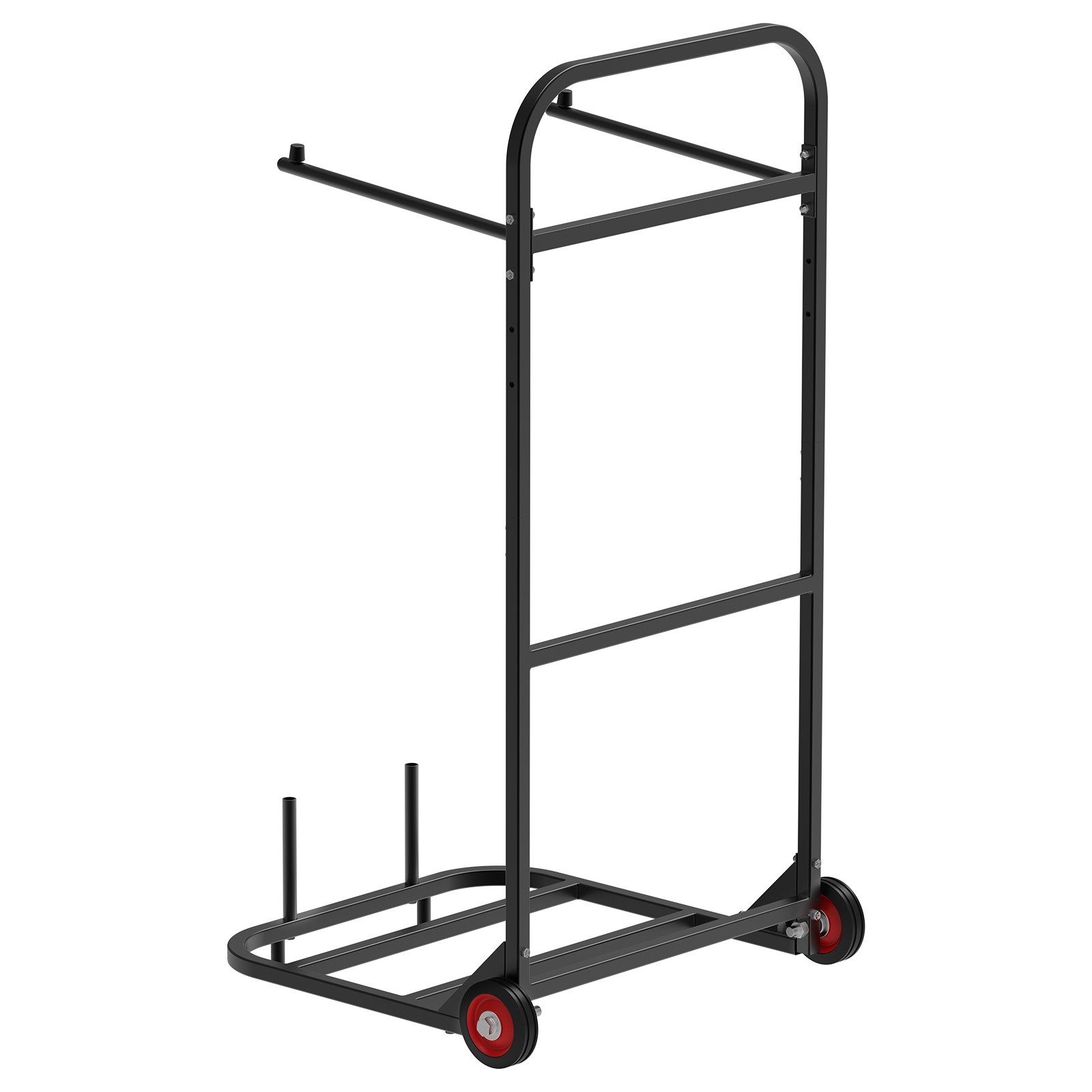 VEVOR Folding Chair Rack Cart for 10 Chairs of 100 LBS Push-Style Chair Dolly