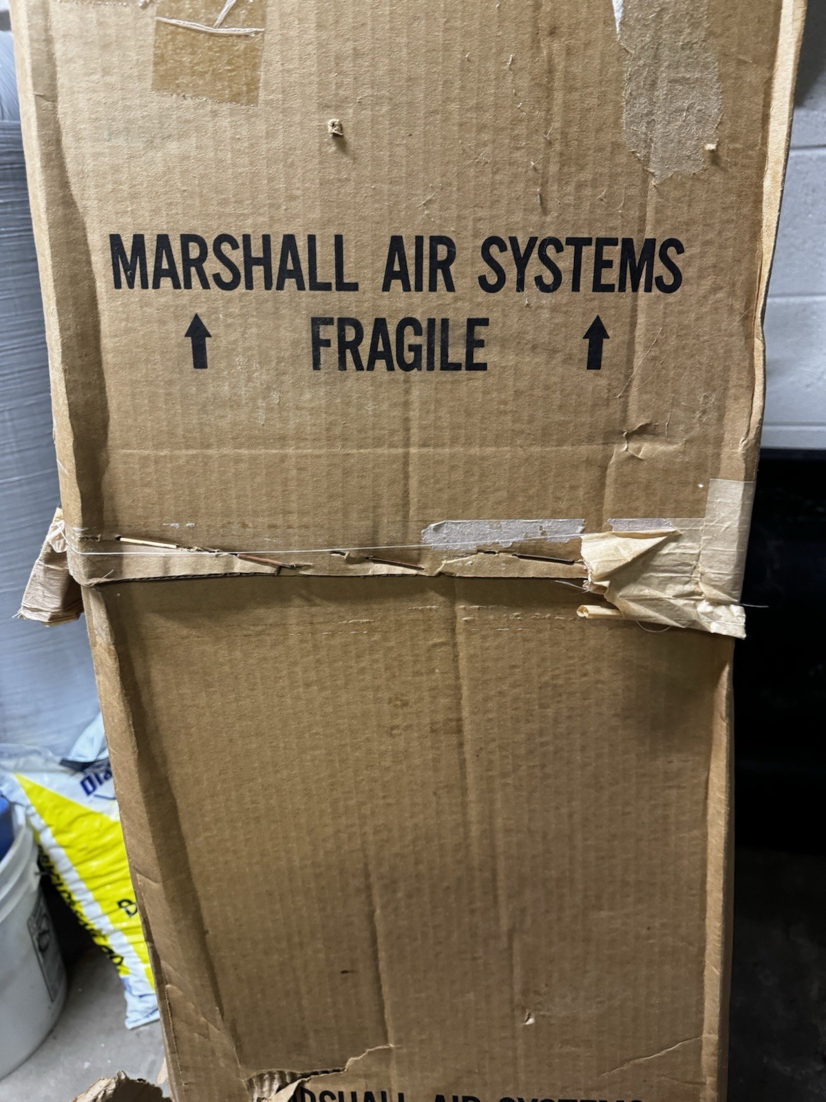 Marshall Air Systems ThermoGlo Strip Warmer 500797Y208 208 Volt. 10” X 60”