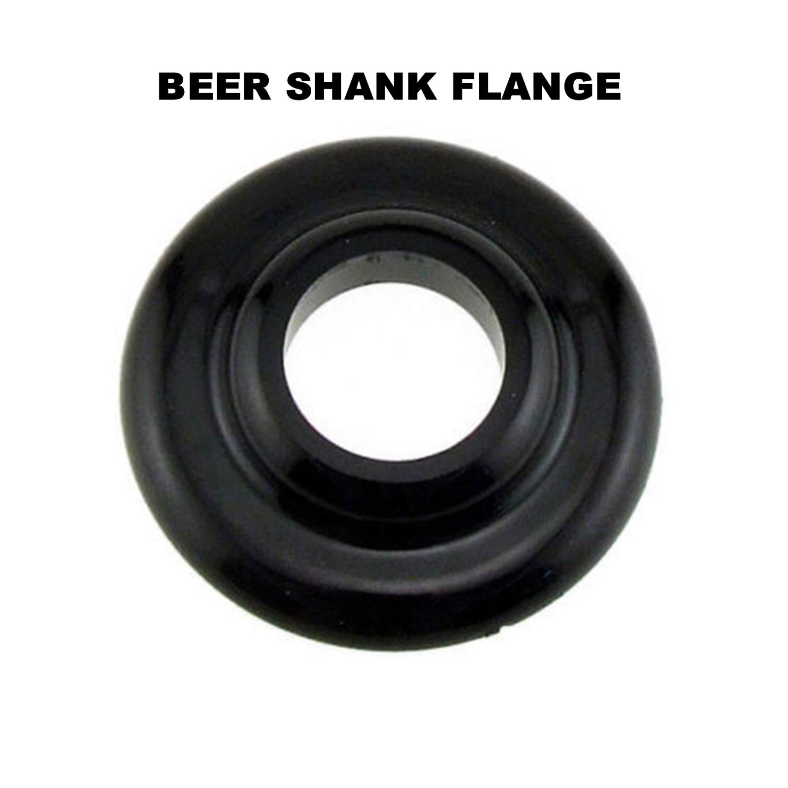 Plastic Flange Replacement for Shank – Draft Beer & Kegerator Bar Parts- 4346P