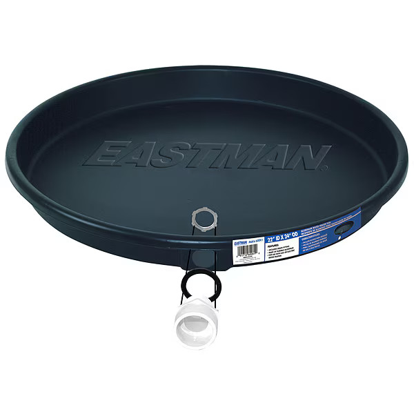 Manufacturer Varies Water Heater Pans,Plastic,24″ Dia. 60091 Manufacturer Varies