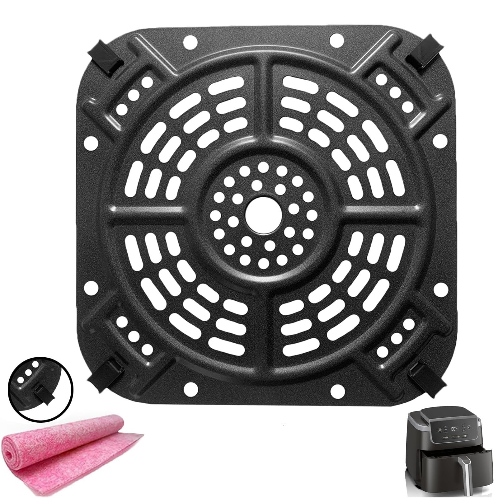 5QT Air Fryer Crisping Plate for Ninja 5QT AF141 4-in-1 Air Fryer Pro, Upgrad…