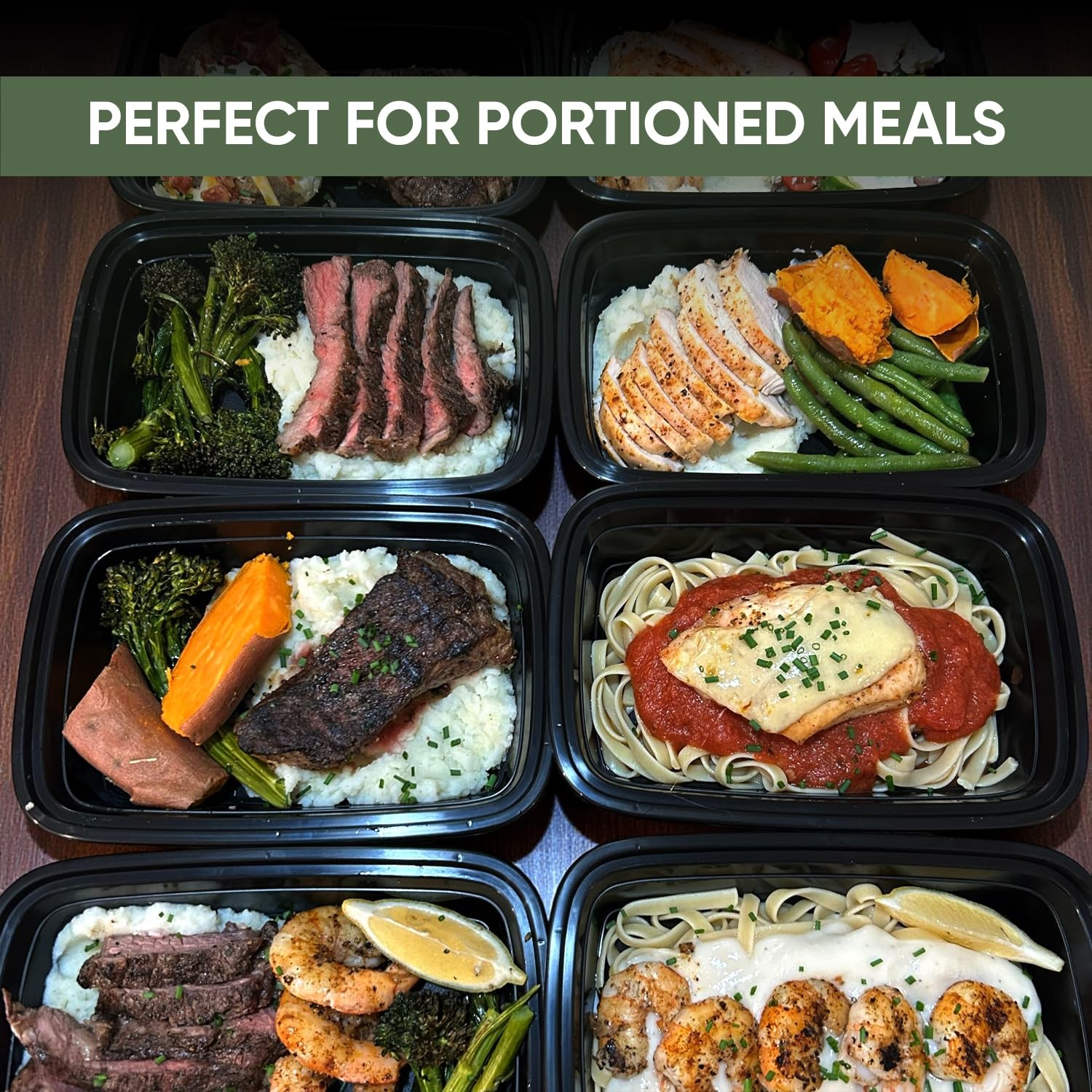 Pcs Supplier Depot 50 Pack 100 Piece 16 Oz Meal Prep Containers Reusable Bpa