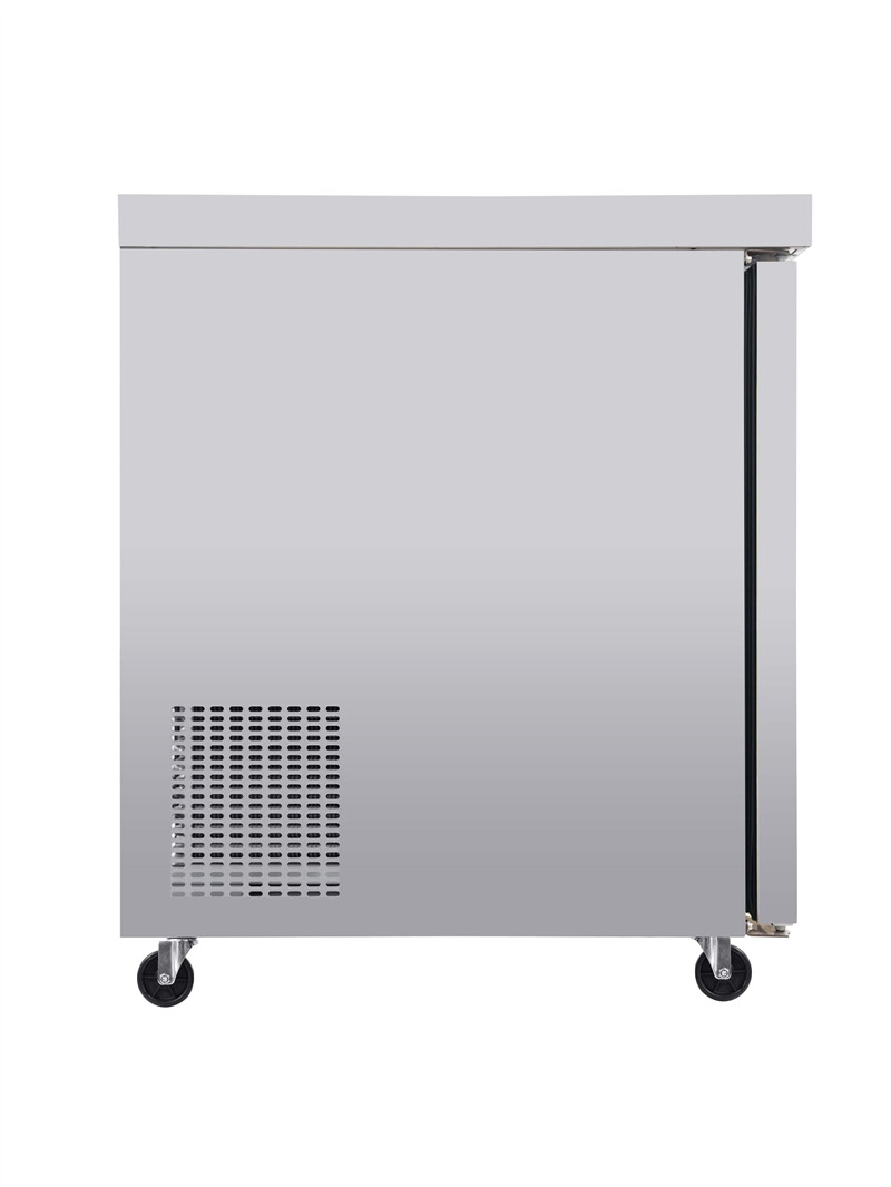 48″ Commercial Undercounter Refrigerators 14.1 Cu.Ft with Smooth Casters ETL