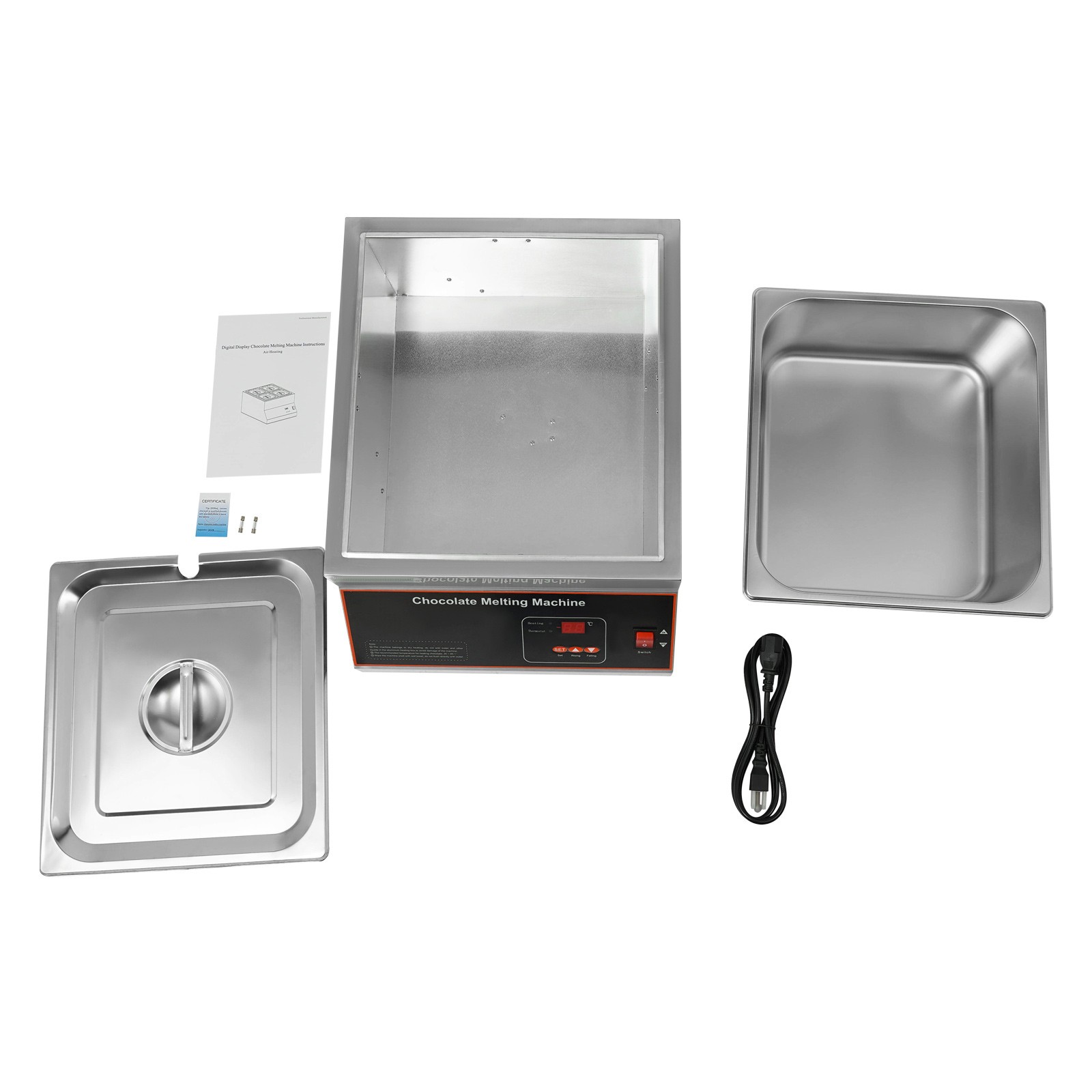 12kg Chocolate Melter Chocolate Melting Machine Electric Chocolate Melting Pot