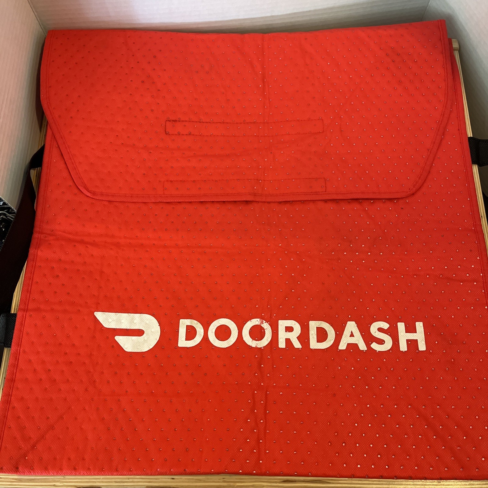 DoorDash Large Insulated Pizza Delivery Bags Bag Tote 19x19x5 Door Dash