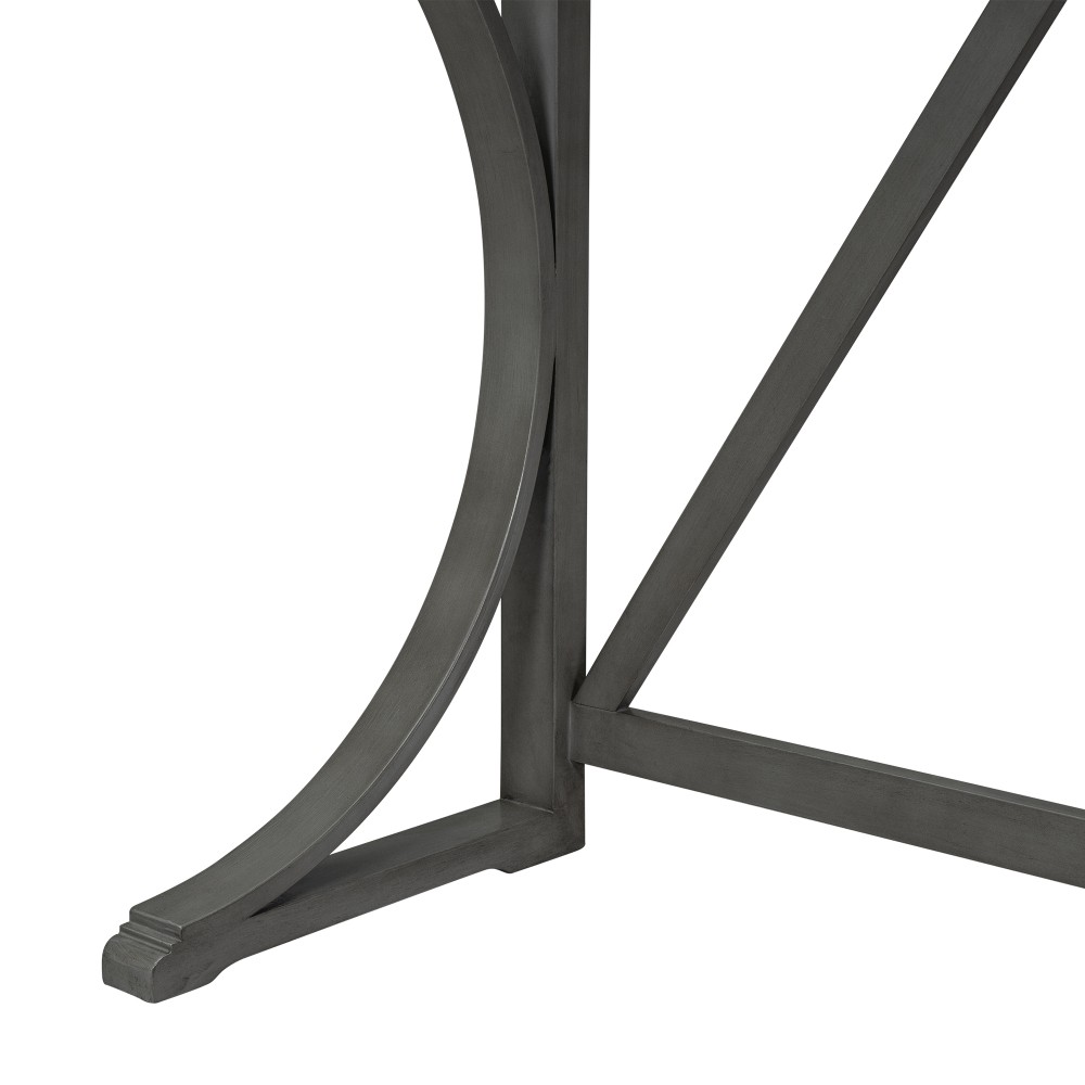 Farmhouse 3-Piece Counter Height Dining Table Set with USB Port