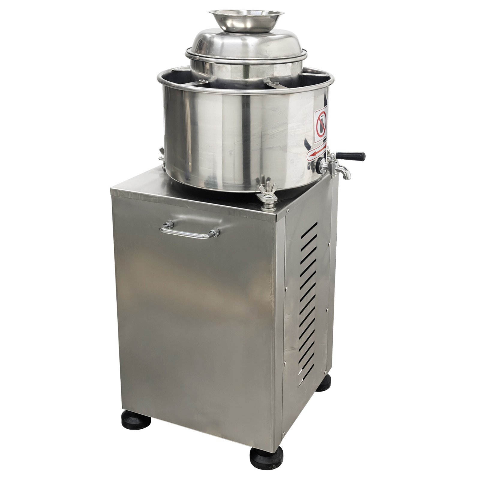 110V Meatball Beater Machine Electric Multifunctional Meat Puree Maker w/2 Blade