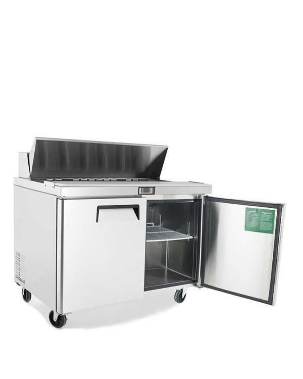 Atosa MSF8302GR 48″ 2 DOOR Sandwich Prep Refrigerator WITH 5 YEAR PARTS & LABOR!
