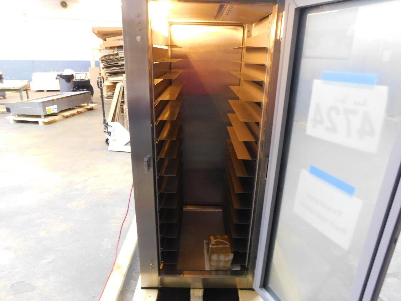 4728 New Aged Inventory Traulsen Glass Door Pass Thru Sheet Pan, AHT132WPUT-FHG